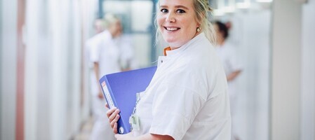 De afdeling Hematologie van Monique